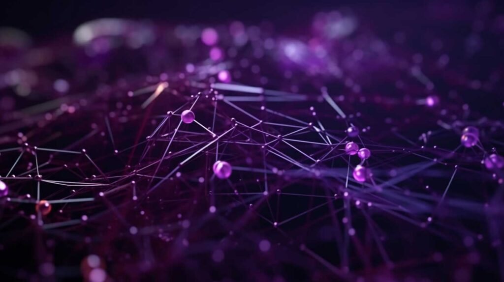 Primavera del Rinnovamento Digitale 4 Innovazioni nel Web Design schema astratto di un atomo