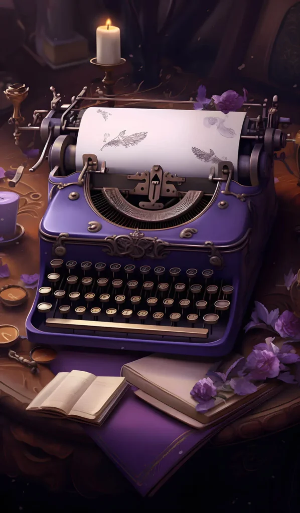 Copywriting. Scrivere per Vendere 2 Copywriting. Scrivere per Vendere macchina da scrivere viola vintage