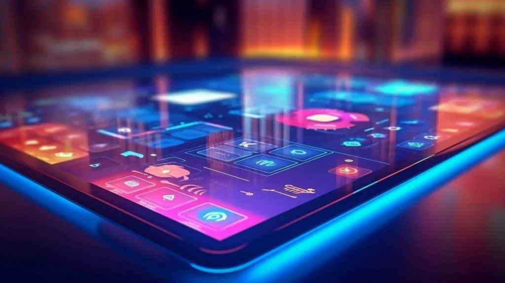 Mobile Marketing interfaccia AI generativa