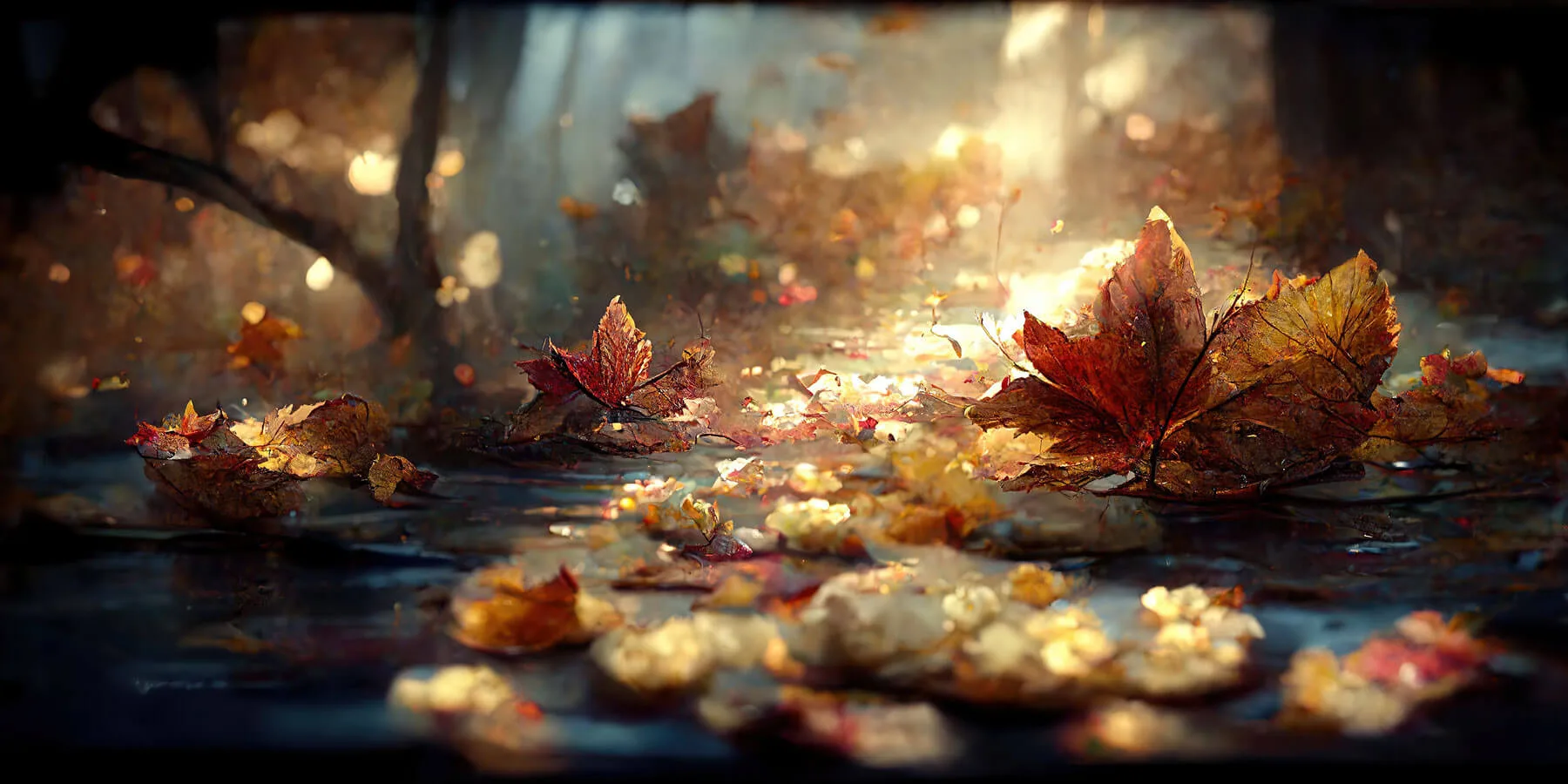 Autunno di Trasformazione Digitale 1 Trasformazione Digitale in autunno con foglie dorate