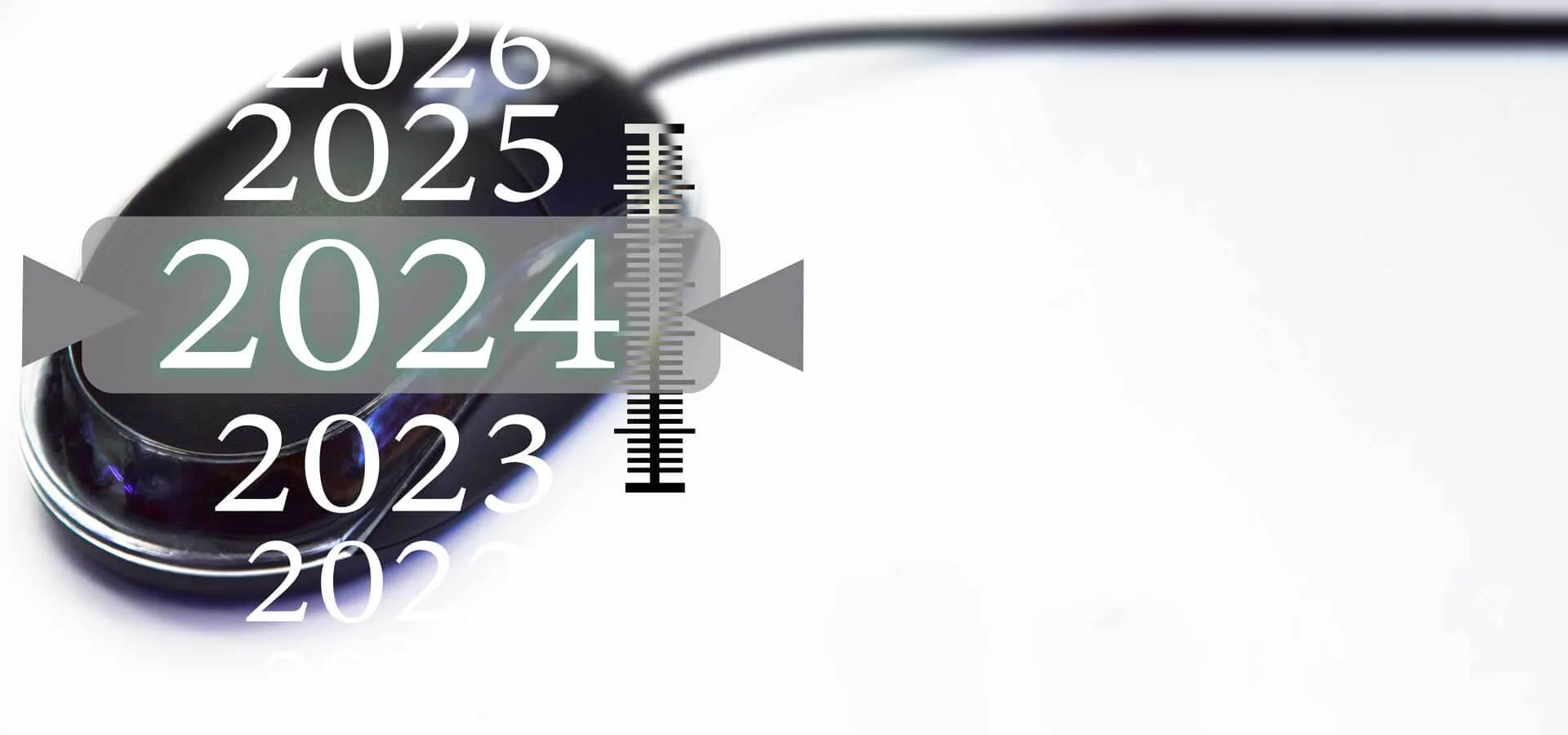 Previsioni e Strategie 4 Previsioni e Strategie per il Nuovo Anno cursore con freccia che indica il 2024