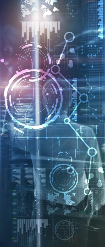 Software di digitalizzazione 9 Software di digitalizzazione immagine concettuale con grafici e icone