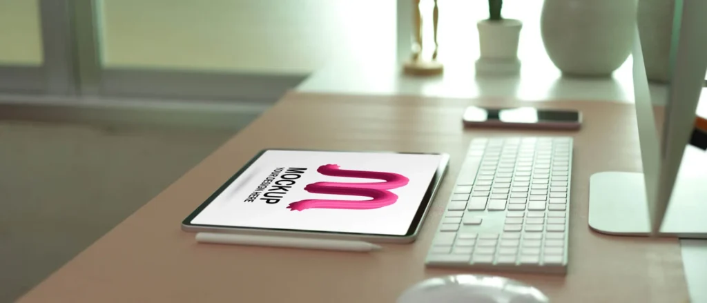 Trend del Marketing 2025 6 Trend del Marketing 2025 posto lavoro composto da un computer un tablet e un cellulare