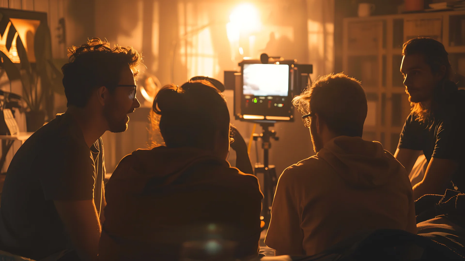 Video Marketing 7 Guida alla Creazione di Contenuti per il video marketing per PMI - gruppo di ragazzi che stanno registrando un video