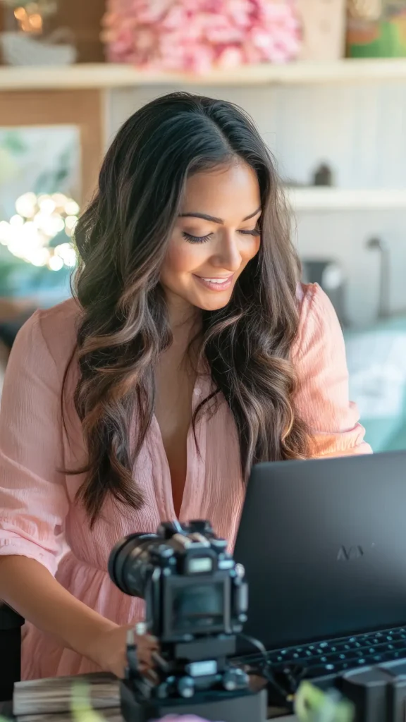 Video Marketing 3 Guida alla Creazione di Contenuti per il video marketing per PMI - immagine verticale di una ragazza che sorride