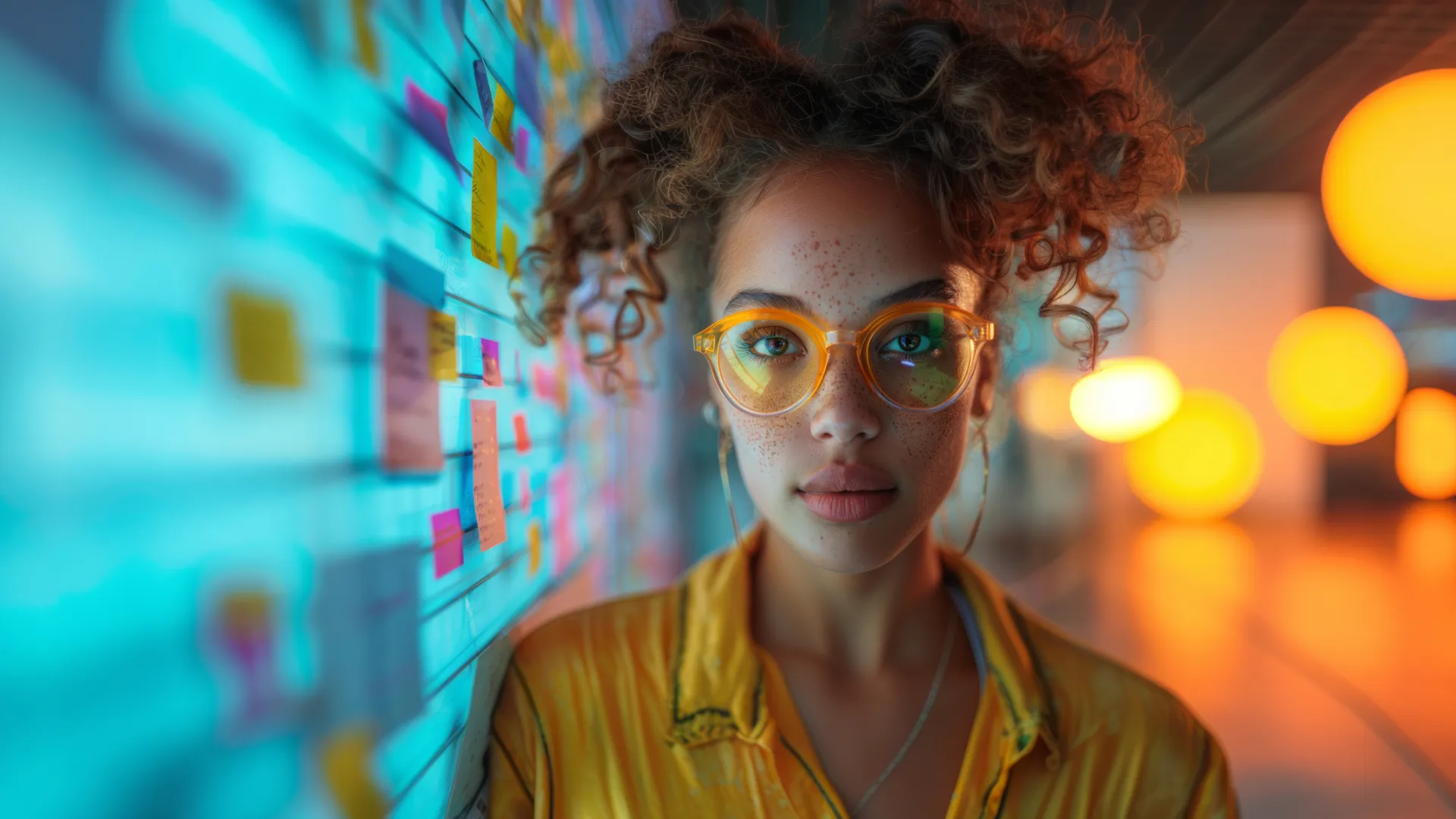 Marketing Automation per le PMI - ragazza con gli occhiali che ti guarda