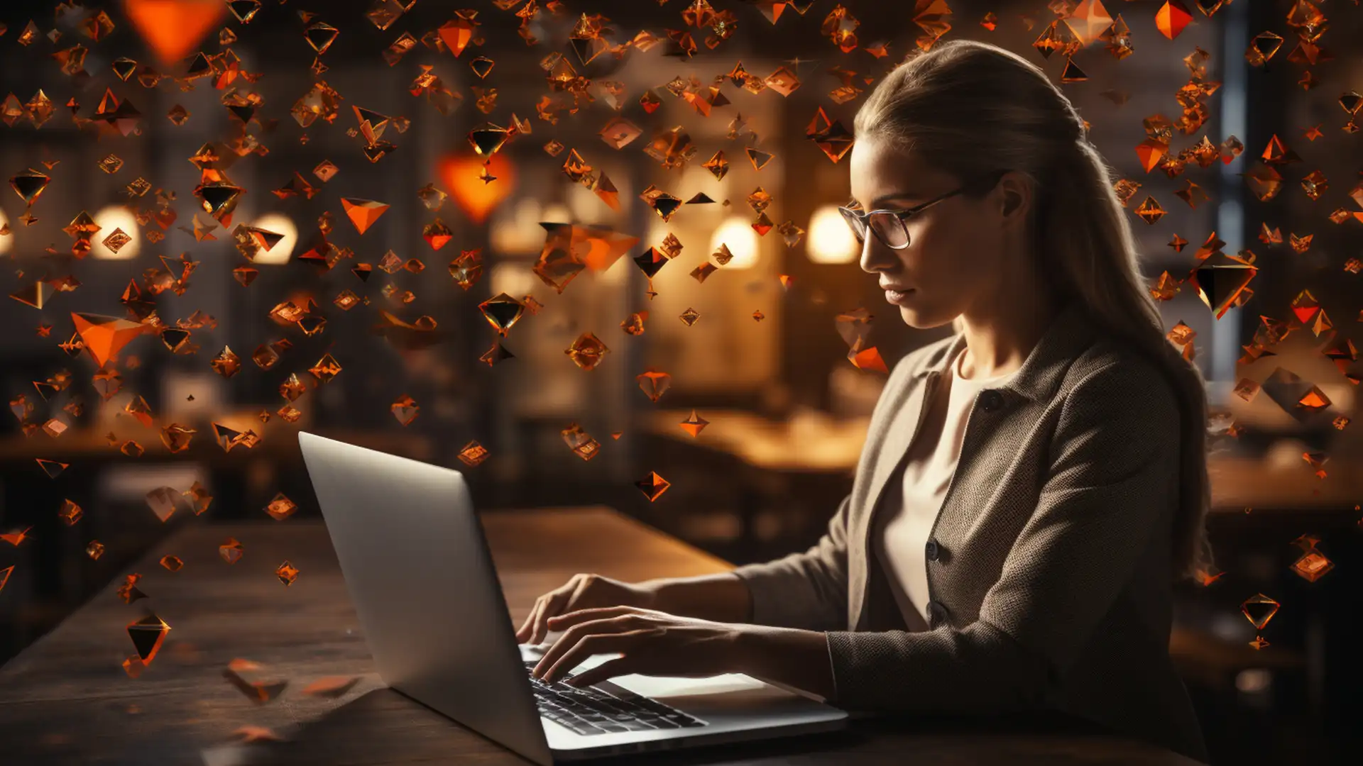 Misurare l'efficacia del content marketing 4 Misurare l'Efficacia del Content Marketing - ragazza che scrive il computer