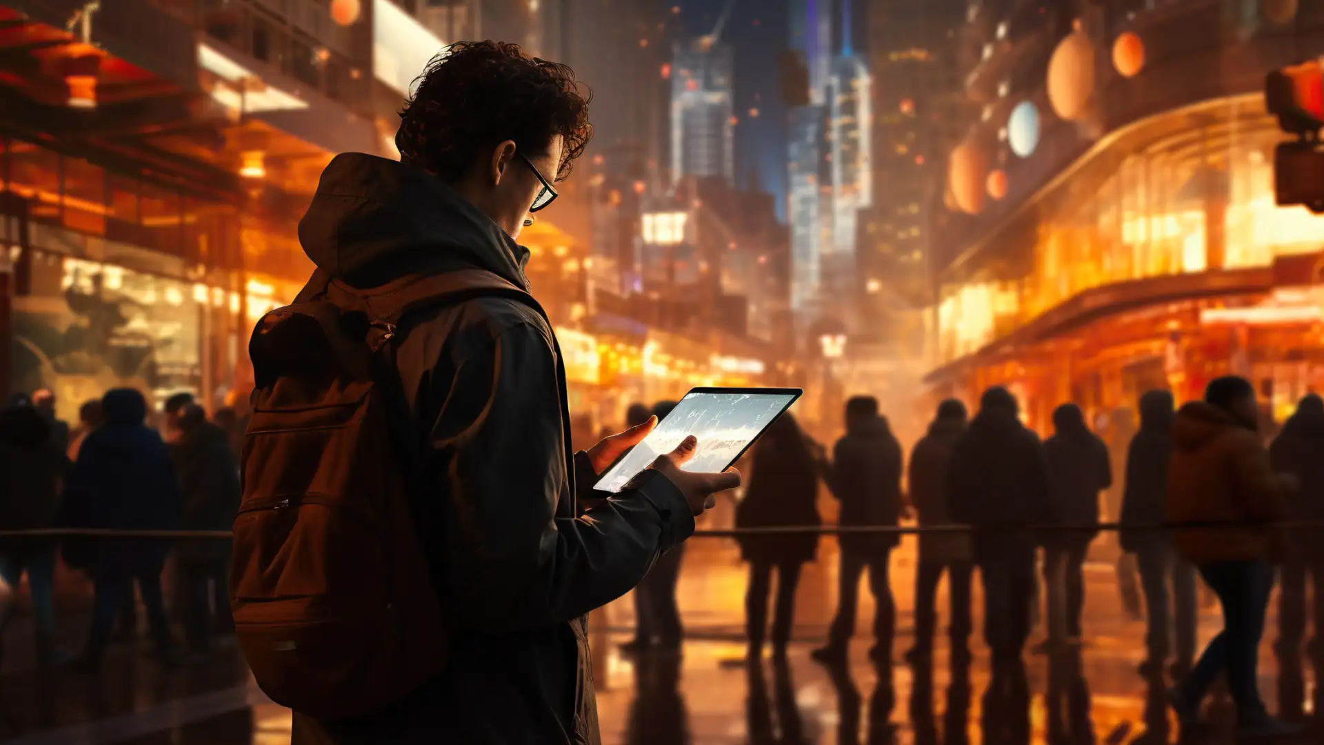 Ottimizzazione delle Campagne Digitali - ragazzo che sta guardando il suo tablet